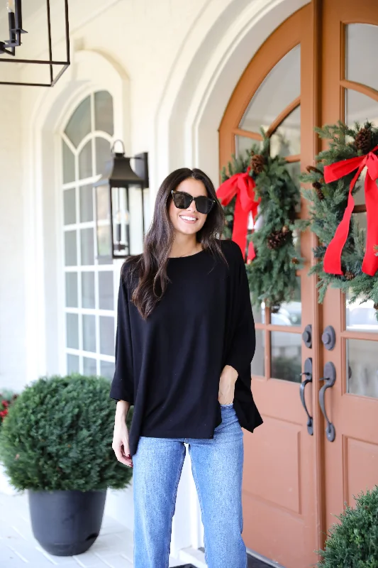 Modern Women's Fashion FINAL SALE - Winning Pick Oversized Soft Knit Top