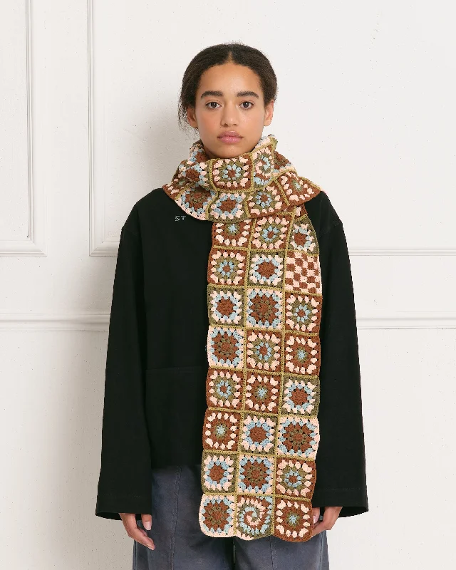 Limited Quantities Piece Scarf Slim - Peach Peace