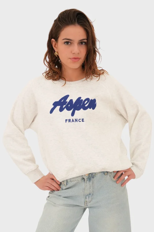 Explore What's New "Aspen" sweater blue