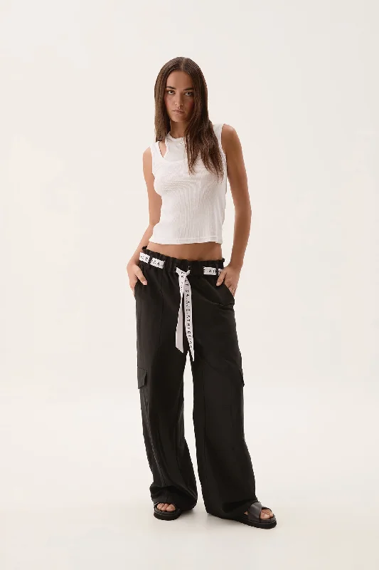 Grab Romantic Date - Night Styles Now Logo Belted Pant 512