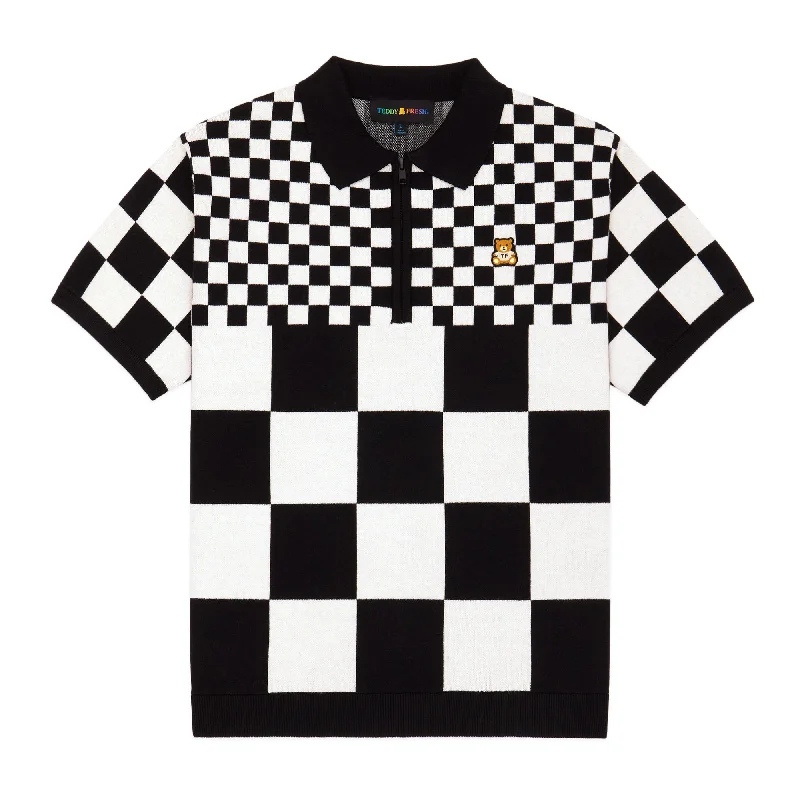 Premium Fashion Check Clash Sweater