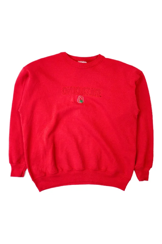Discounts On Casual Weekend Styles Hanes Premium Weight - Ohio State Crewneck