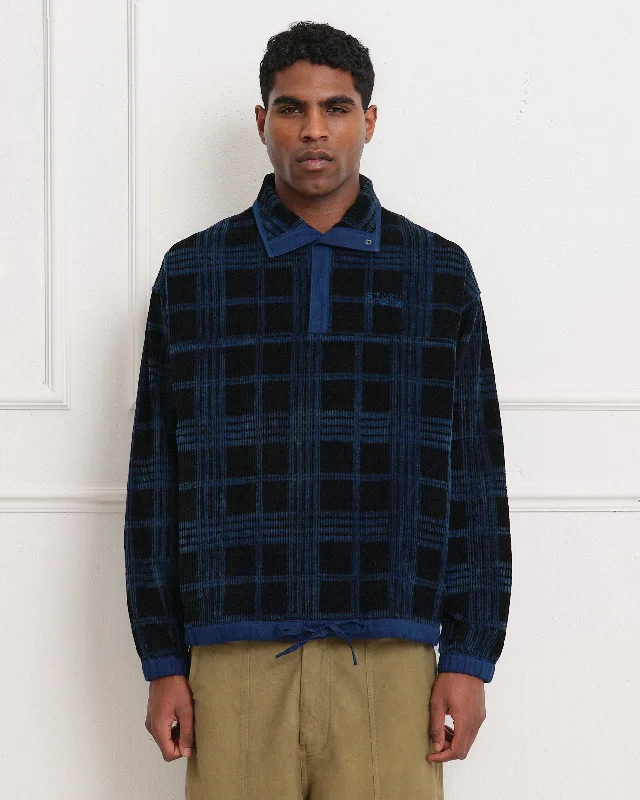 Fashion Forward Polite Pullover - Midnight Resist Check