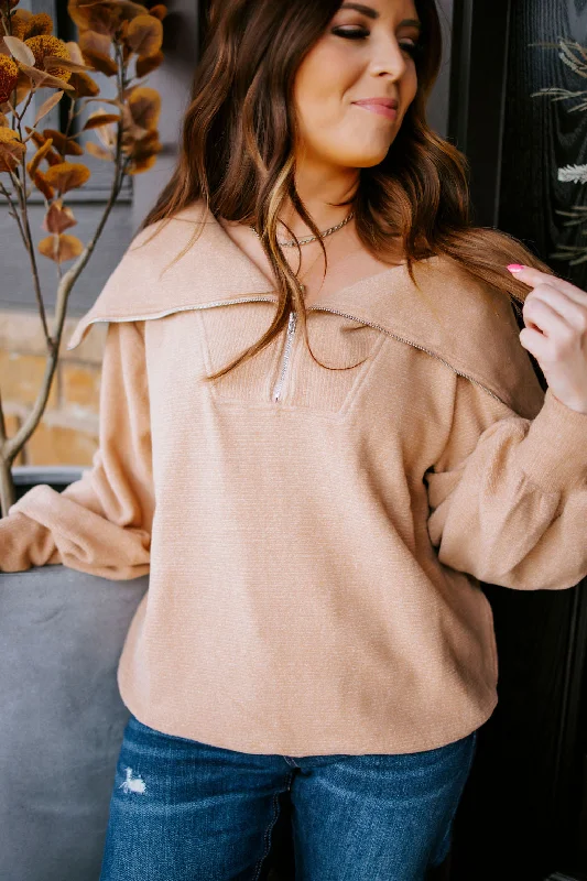 Limited Stock, Big Sale Glorie Ribbed Knit Pullover