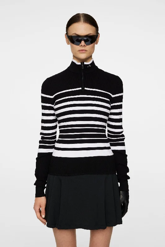 Premium Quality Garments Cheryl Knitted Zip Sweater