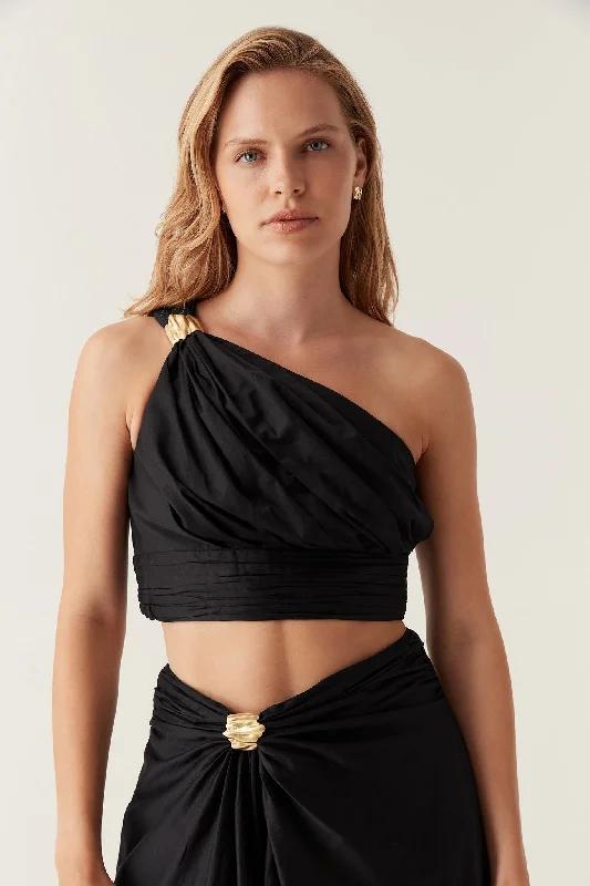 Discount Extravaganza Clarity One Shoulder Top