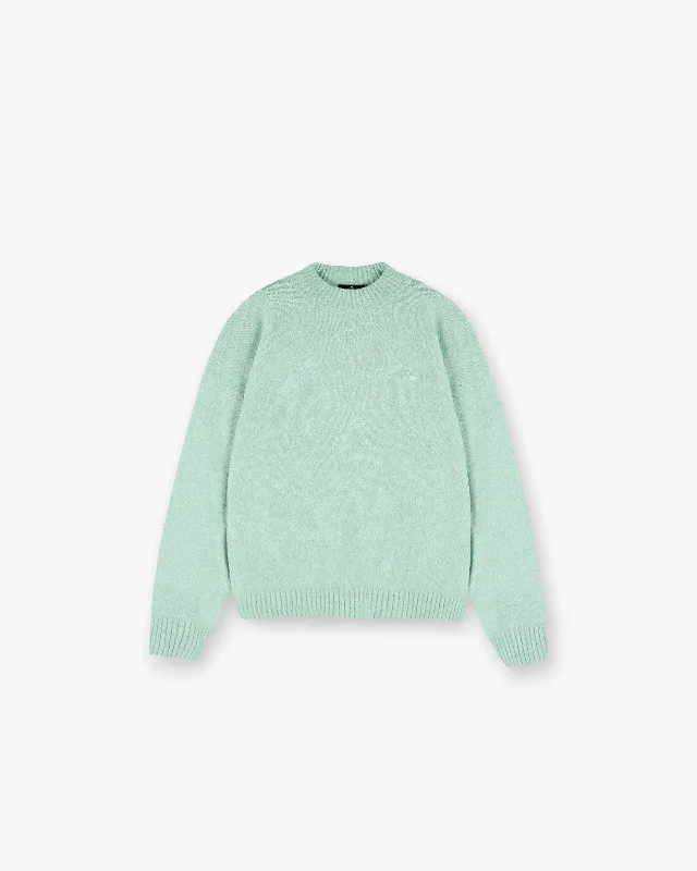 Designer Wear On Sale Marled Knit Jumper - Matcha