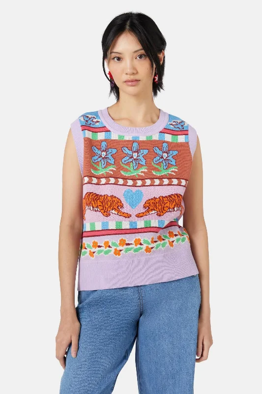 Feminine Charm Wanderlust Vest