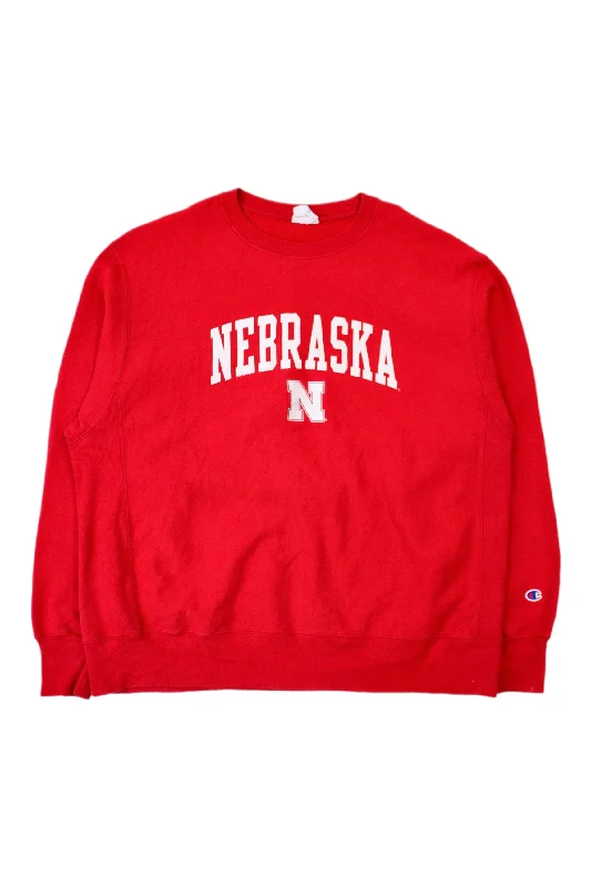 Now On Sale For Chic Urban Styles Champion - Nebraska Crewneck