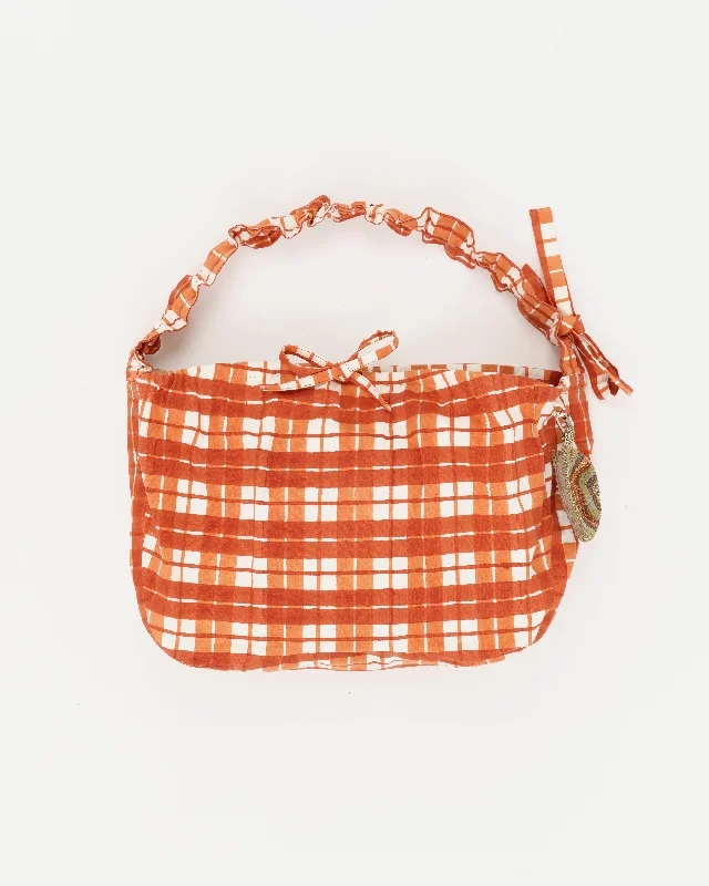 Shop Sale Items Large Drawstring Port-All - Red Check