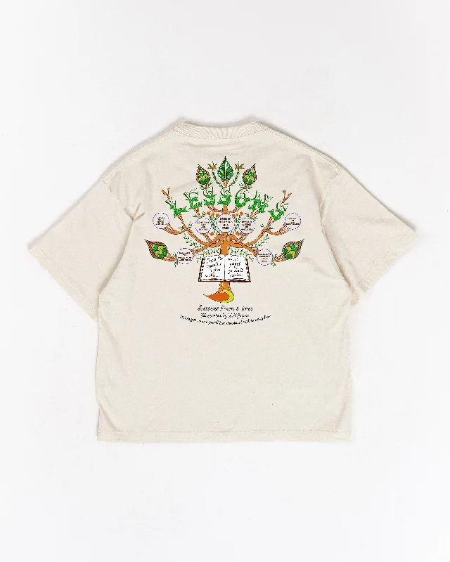 Sophisticated Fashion Grateful Tee SS - Ecru Lesson