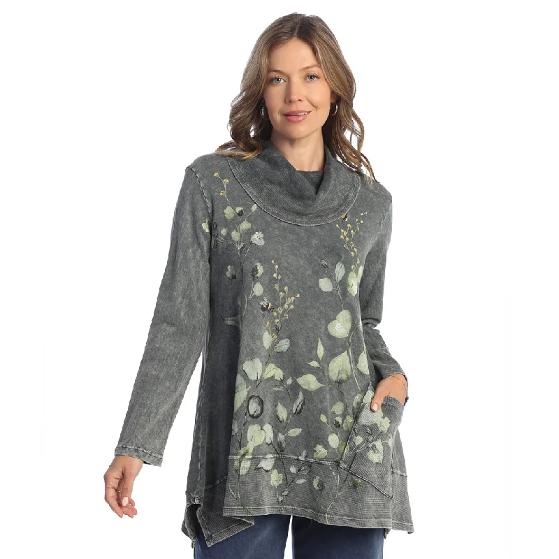 Big Savings “Kelly” Cowl-Neck Knit Tunic - M74-1831