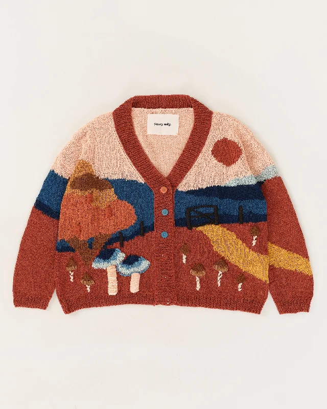 Exquisite Craftsmanship Sunwell Cardigan - Moonlight Mushroom