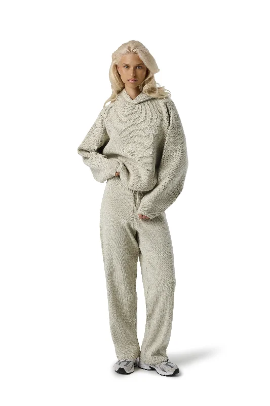 Odd Size Clearance Sale Seekers Knit Hoodie in Husk