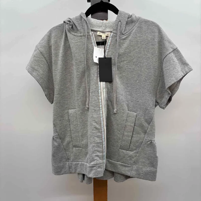 Vintage Elegance Jane & Dilancey Women's Size M Gray Heathered Jacket