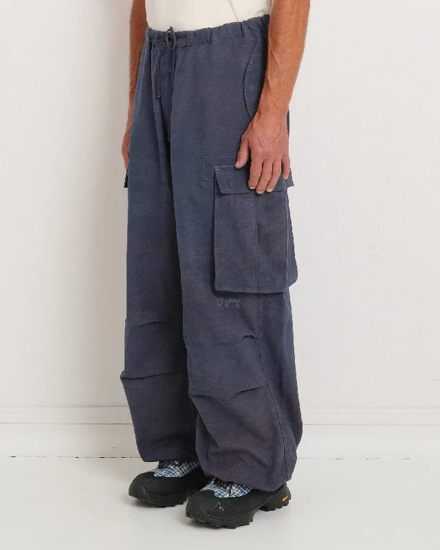 Ride The Style Wave Peace Pants - Purple Slub