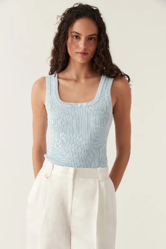 Father's Day Deals Bronte Scoop Neck Rib Tank