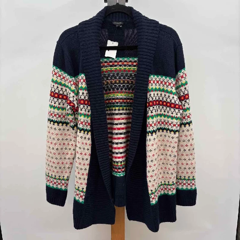 Limited Time Offers Talbots Women's Size L Navy Misc. Cardigan