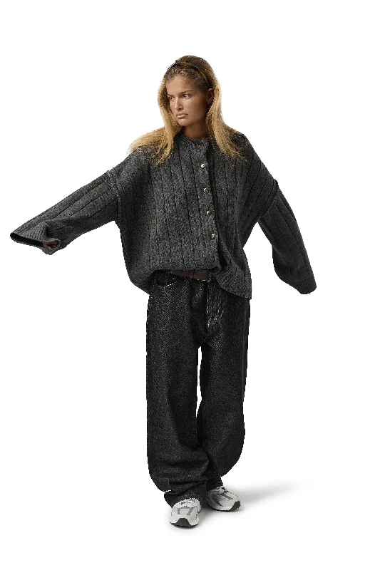 Hot Brand Discounts Bryant Button Cardigan in Charcoal