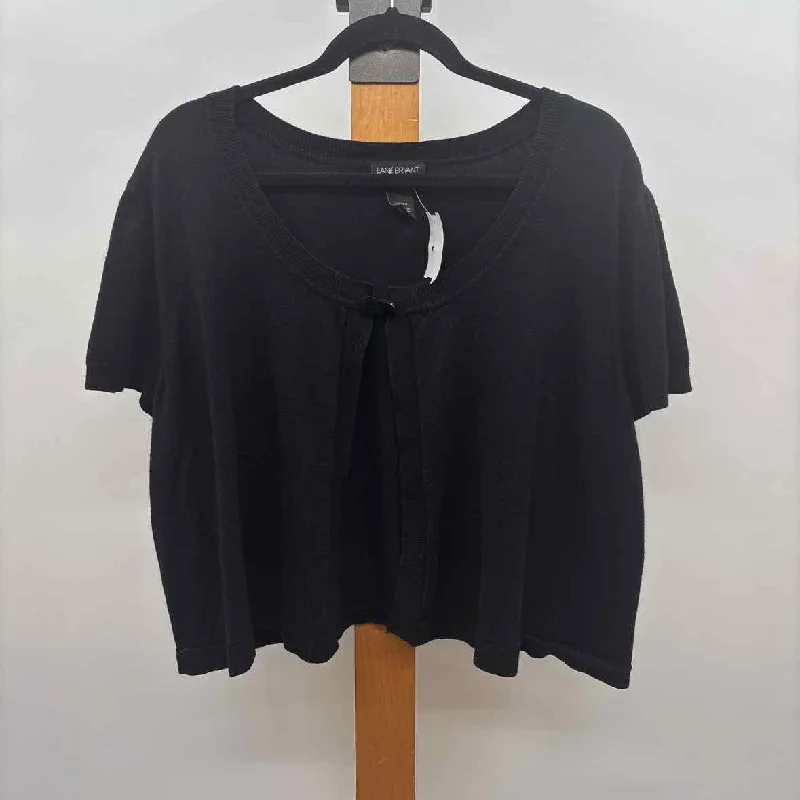 Comfort First Women's Wear Lane Bryant Women's Size 3X Black Solid Cardigan