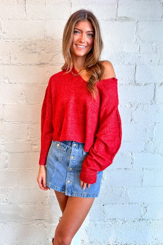 Dreamy Draping Women's Transitional Garments Cozy Forecast Sweater