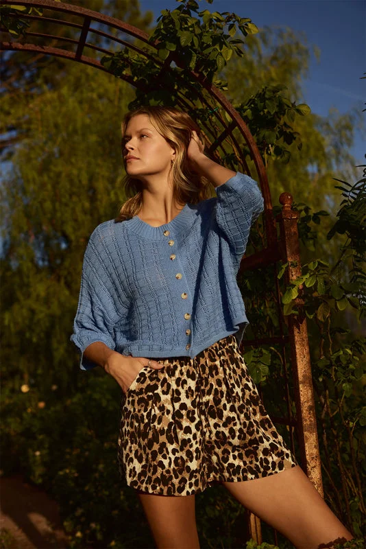 Chic & Cozy Collection Affordable Women's Outfit Poppy Button Up Knit Sweater
