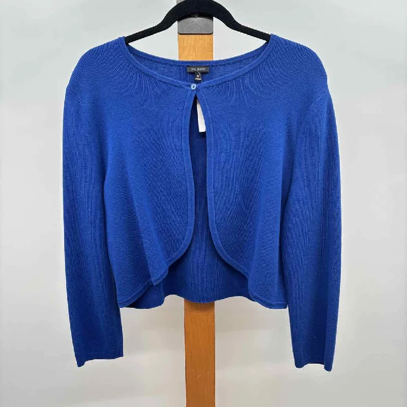 Great Prices On Feminine Styles Talbots Women's Size XL Blue Solid Cardigan