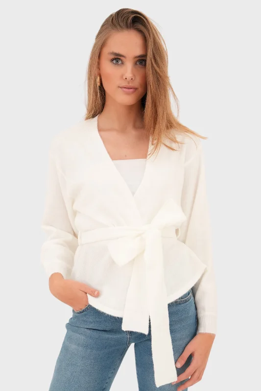 Vintage Inspired Fashion Sale "Knitted" vest white