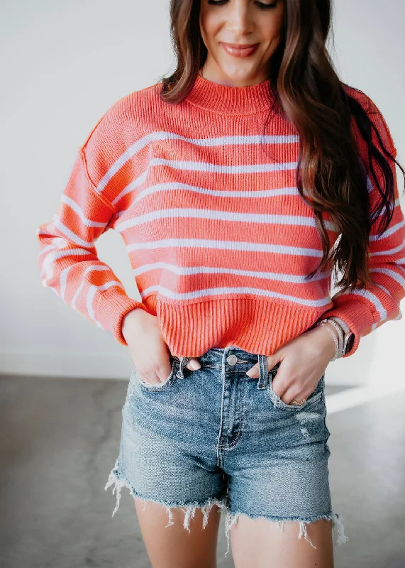 Top Deals Jaynette Striped Pullover