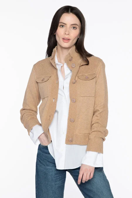 Exclusive Sale Kinross Cashmere Cargo Cardigan