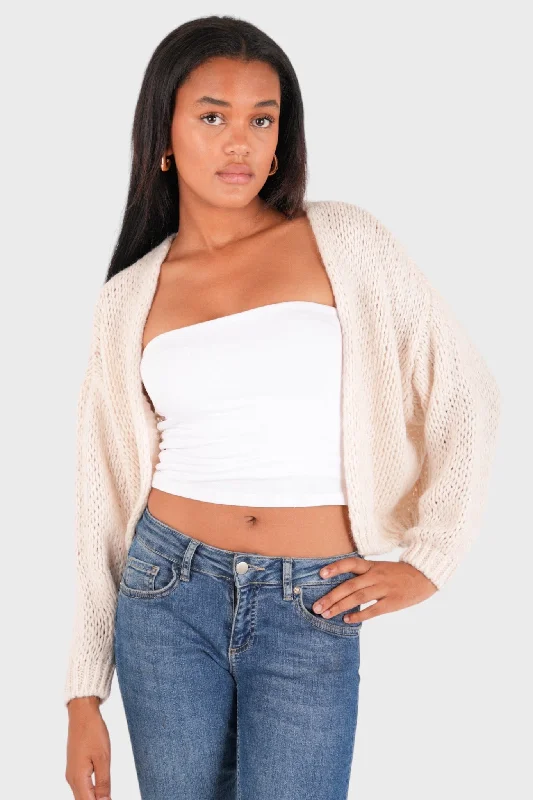 Urban Femme Streetwear "Keep me warm" vest petite beige