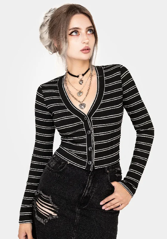 Ride The Style Wave Slash Cropped Cardi