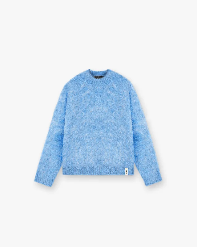 Father's Day Deals Cable Knit Sweater - Electric Blue