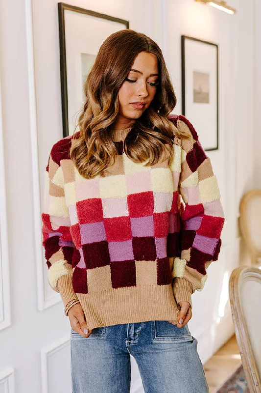 Elevate Your Wardrobe Exclusive Clothing Discounts – Upgrade Your Wardrobe For Less Vibe Check Knit Sweater in Iced Latte