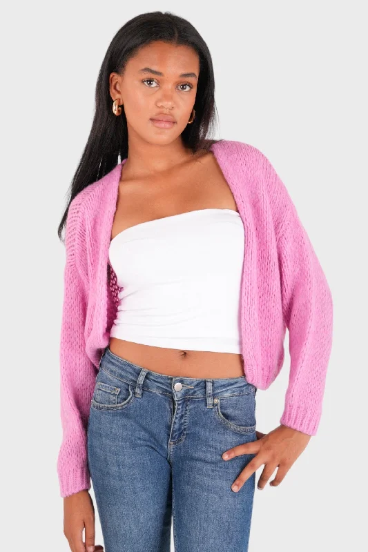 Chic Outfits "Keep me warm" vest petite pink