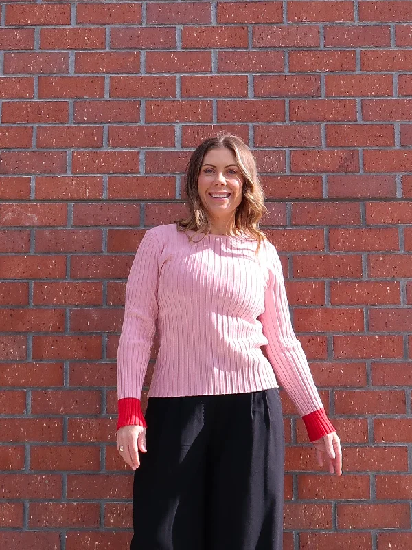 Athleisure Wear Special Offer Deandra Knit Top - Pink