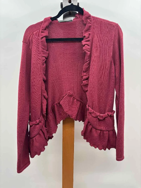 Trendy Women's Wear Collection Willow Women's Size S Mauve Solid Cardigan