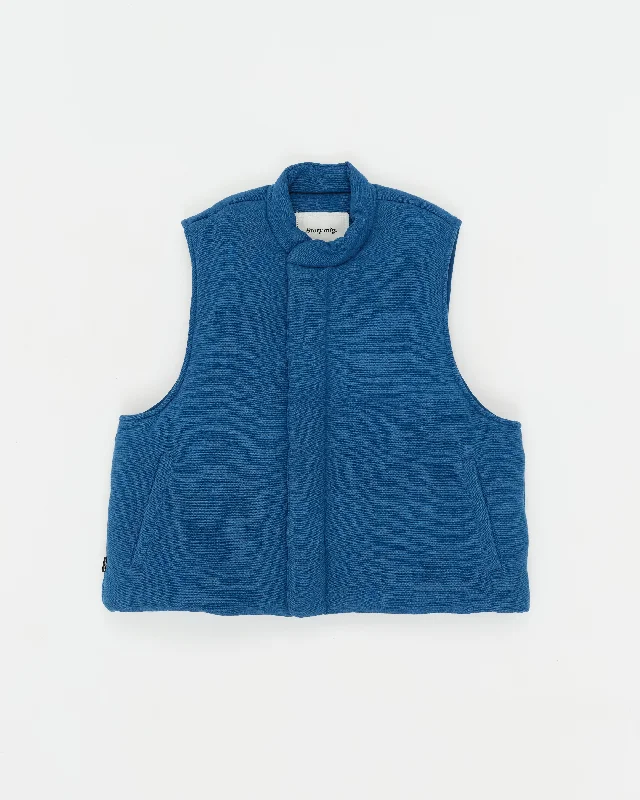Elegant Clothing Sahab Vest - Indigo Handloom