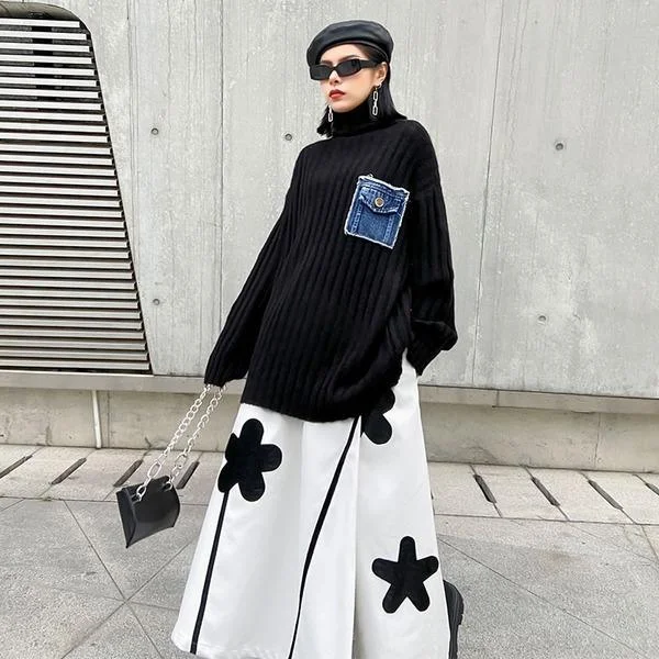 Exclusive Sale Loose Casual Women Elegant Pullover Top Winter The New Fashion All-match Sweater