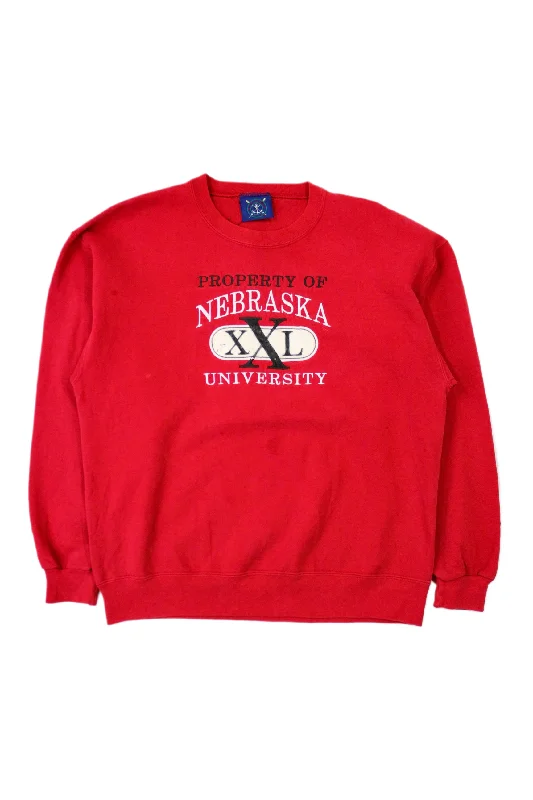 Parisian Effortless Chic Style Oarsman - Property of Nebraska Crewneck