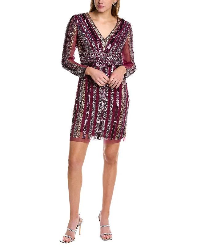 Imeless Style Adrianna Papell Embellished Cocktail Dress