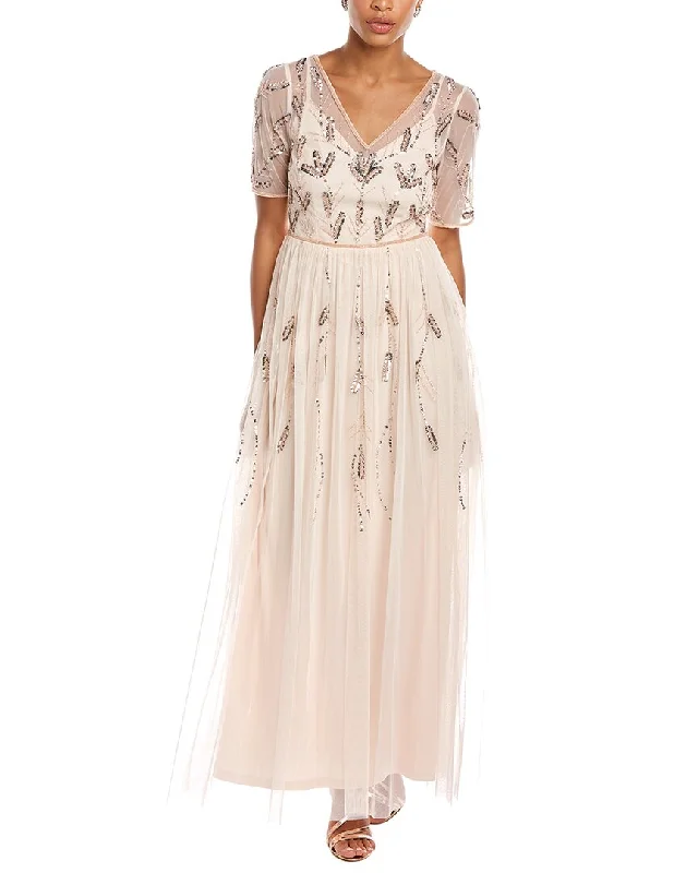 Hollywood Glam Award - Show Style Adrianna Papell Maxi Dress