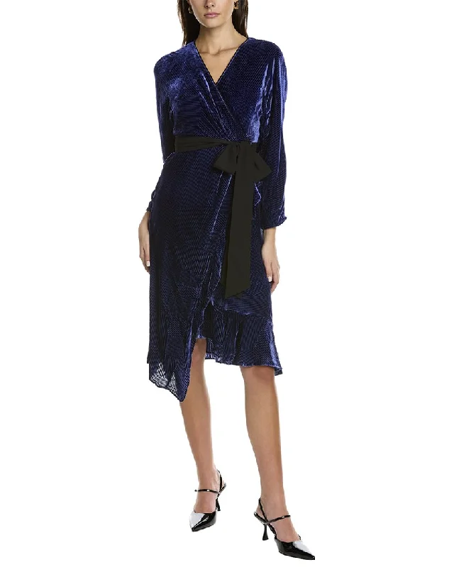 Casual Chic Clothing Diane von Furstenberg Tulisa Two Silk-Blend Wrap Dress