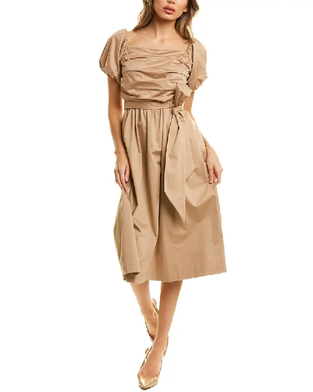 Spring Wardrobe Elie Tahari Topaz Midi Dress