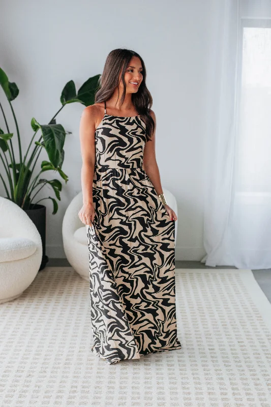 Feminine Elegant Erica Maxi Dress