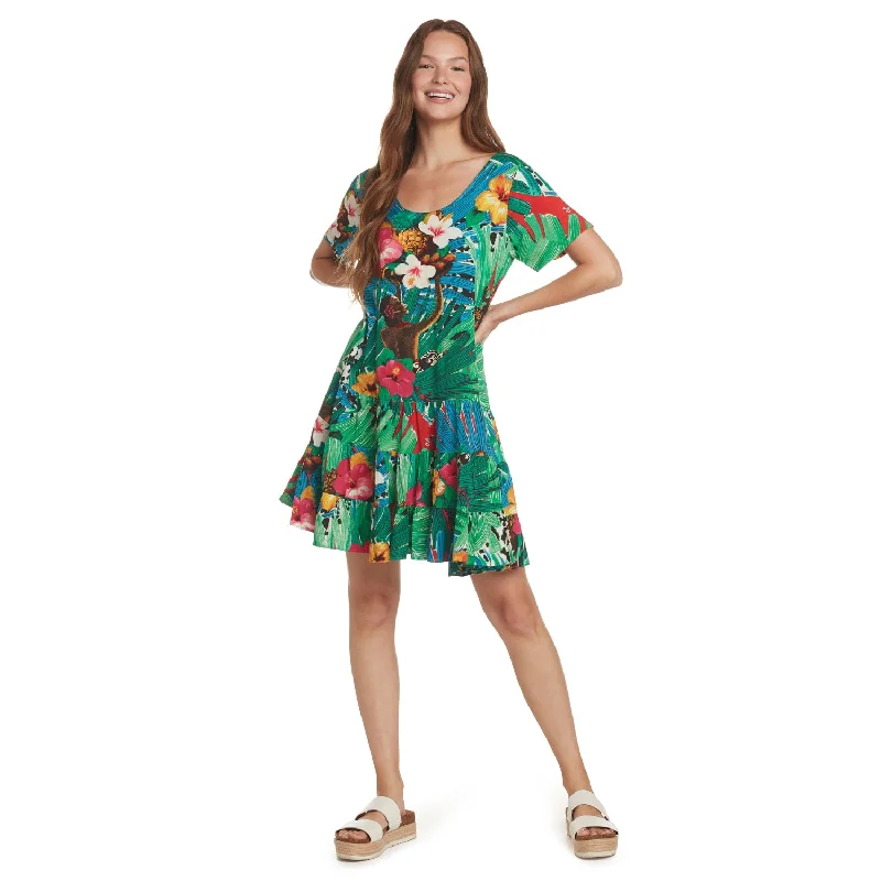 Chic Styles Hattie Dress - Tropicala