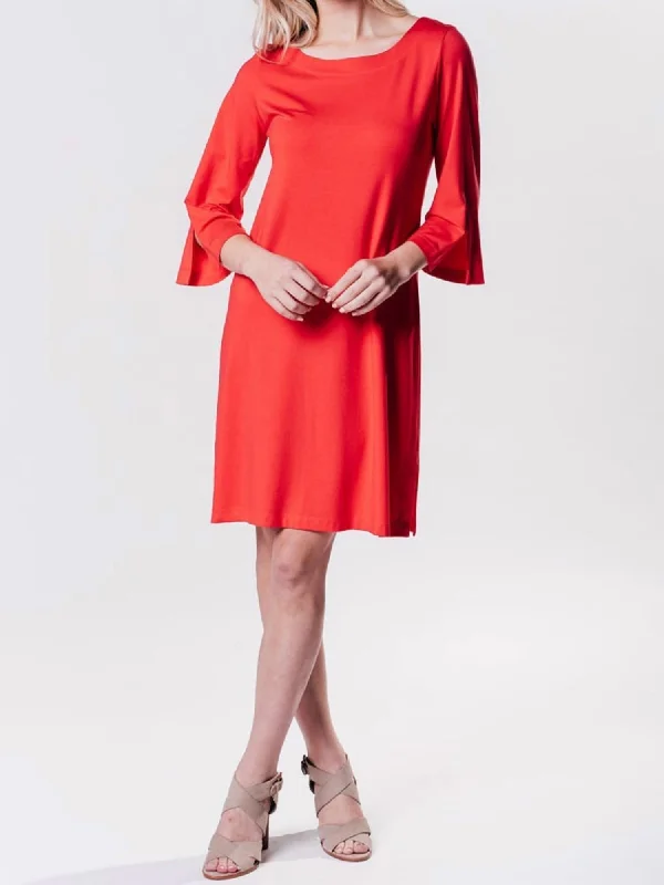 Save Big Isabel Dress in Persimmon