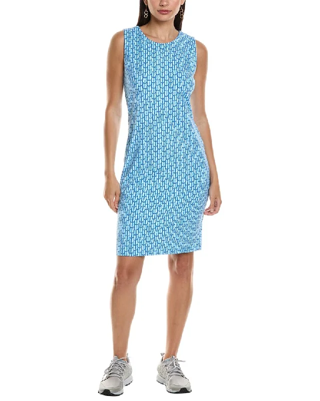 Trendy Street Style Attire J.McLaughlin Sophia Catalina Cloth Shift Dress