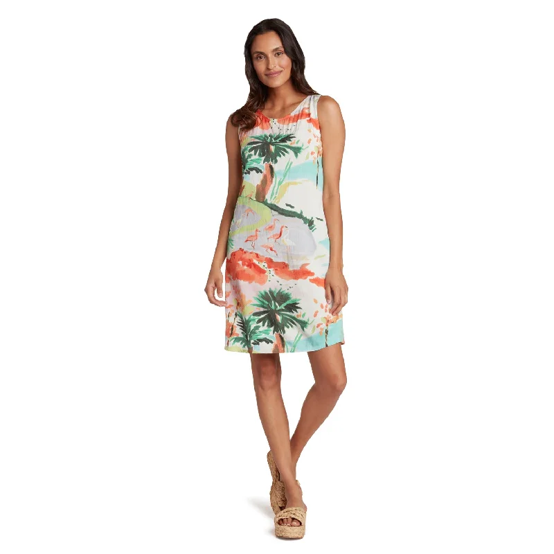 Casual Yet Stylish Separates Jackie Dress - Flamingo Beach