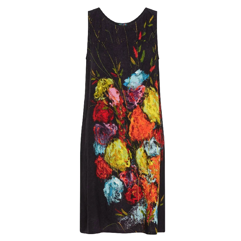 Bid Farewell To The Old Season Jackie Dress - La Mujer de Flores